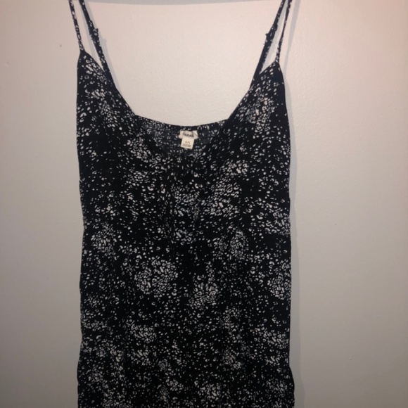 Small Black Dress with white dot pattern - Picture 2 of 6